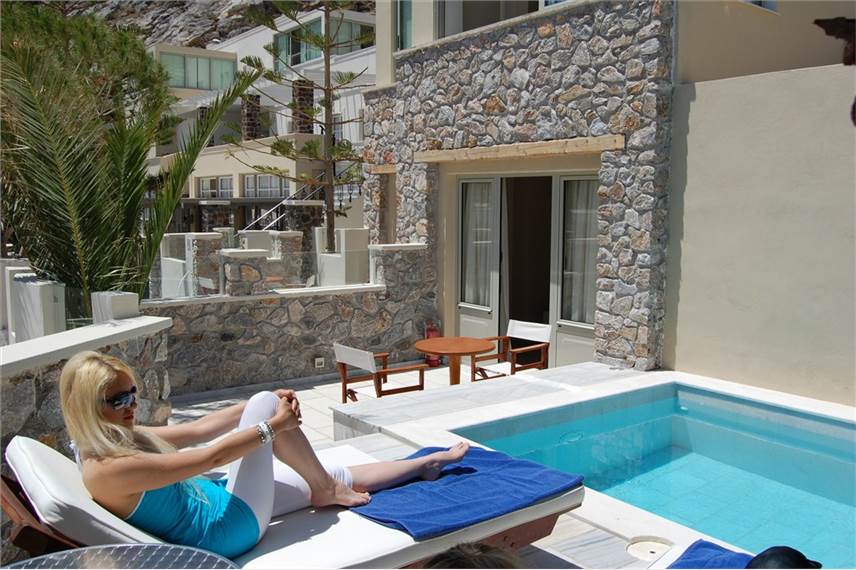 Řecko, Santorini, Kamari, Hotel Antinea Antinea Suites and SPA
