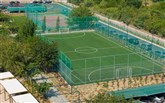 Řecko, Olympská riviéra, Platamonas, Hotel Platamon Palace, tenisový kurt Cronwell Platamon Resort