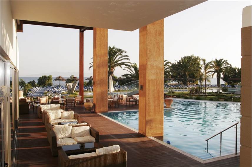 Řecko, Rhodos, Ixia, Hotel Oceanis, bazén Oceanis