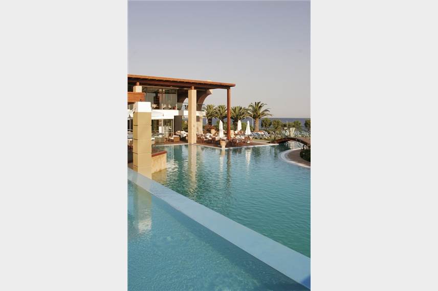 Řecko, Rhodos, Ixia, Hotel Oceanis, bazén Oceanis