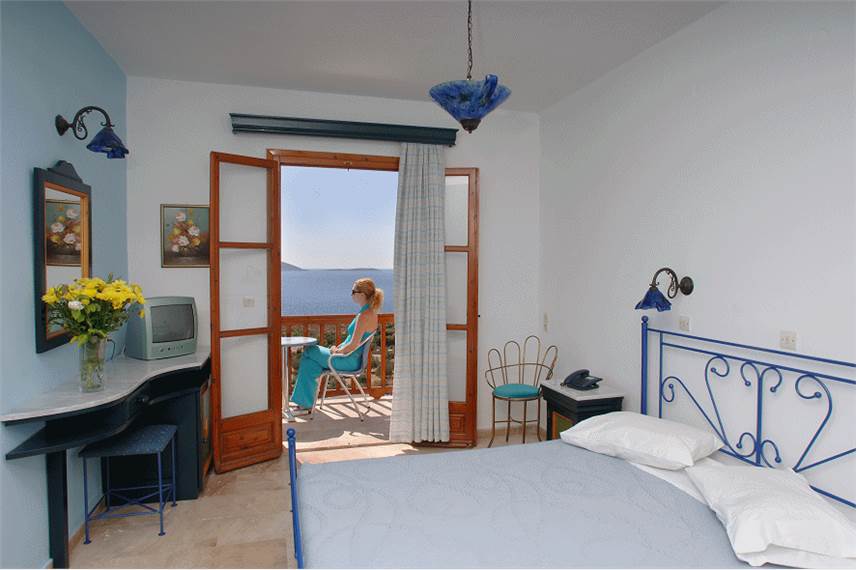Řecko, Samos, Pythagorion, Hotel Princessa, pokoj Princessa