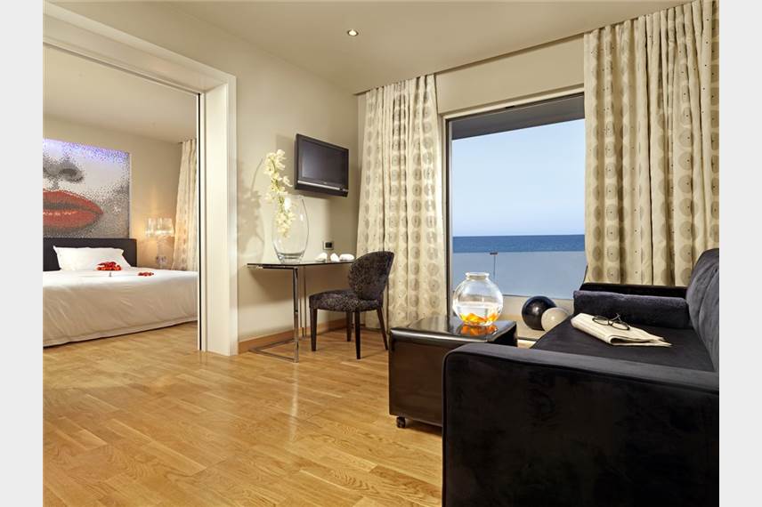 Řecko, Kréta, Agia Pelagia, Hotel Capsis Out of the Blue Crystal Energy, one bedroom suite Out of the Blue Capsis Elite Resort / Crystal Energy / Lifestyle collection