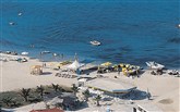 Řecko, Chalkidiki, Kallithea, Hotel Athos Palace, pláž Athos Palace