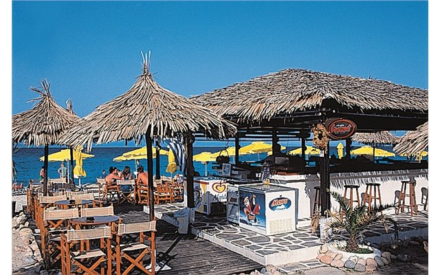 Pallini Beach Řecko, Chalkidiki, Kallithea, Hotel Pallini Beach, beach bar