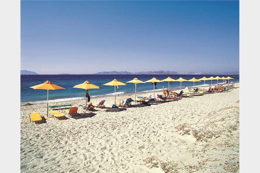Řecko, Kos, Mastichari, Hotel Gaia Royal Resort, pláž Gaia Royal Resort