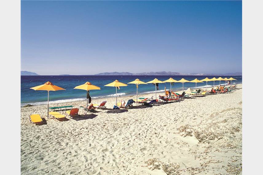 Řecko, Kos, Mastichari, Hotel Gaia Royal Resort, pláž Gaia Royal Resort
