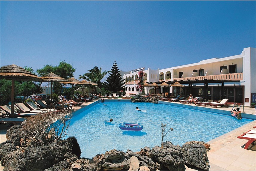 Řecko, Kréta, Plakias, Hotel Alianthos Garden, bazén Alianthos Garden
