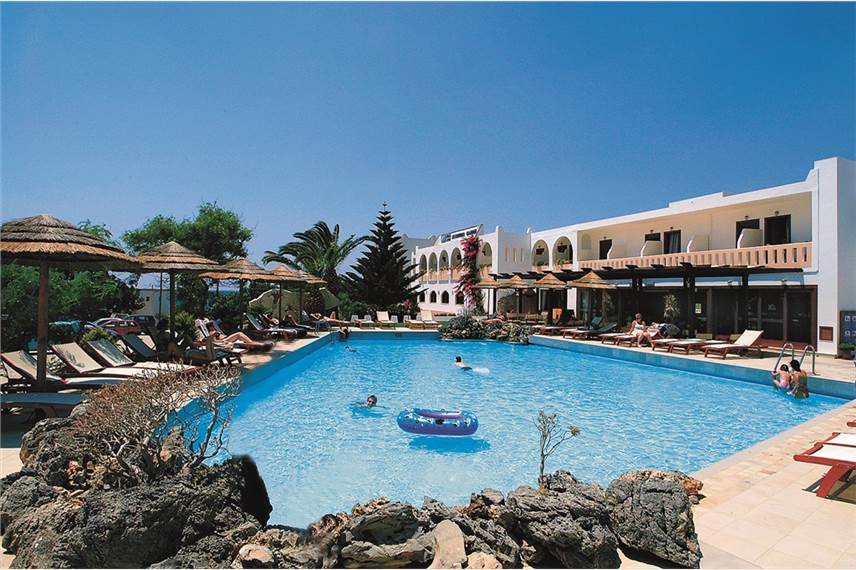 Řecko, Kréta, Plakias, Hotel Alianthos Garden, bazén Alianthos Garden