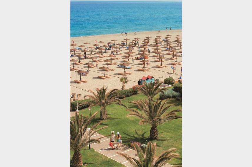 Řecko, Kréta, Rethymno, Hotel Grecotel Creta Palace, pláž Grecotel Creta Palace