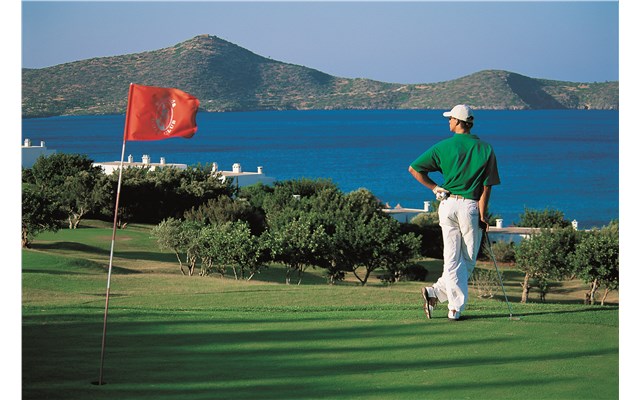 Porto Elounda Golf and SPA Resort Řecko, Kréta, Elounda, Hotel Porto Elounda Resort, golfové hřiště