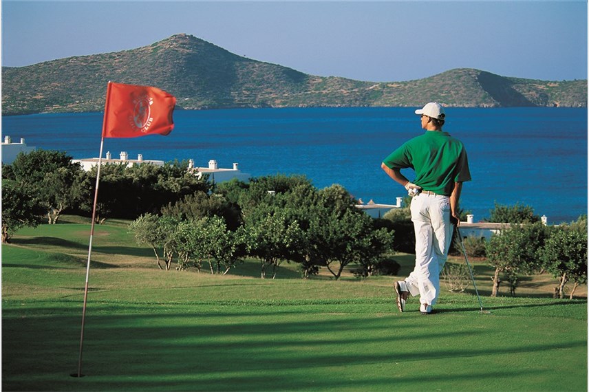 Řecko, Kréta, Elounda, Hotel Porto Elounda Resort, golfové hřiště Porto Elounda Golf and SPA Resort