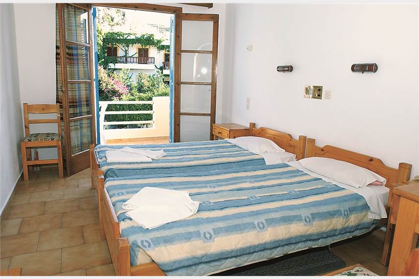 Řecko, Kréta, Matala, Hotel Zafiria, pokoj Zafiria