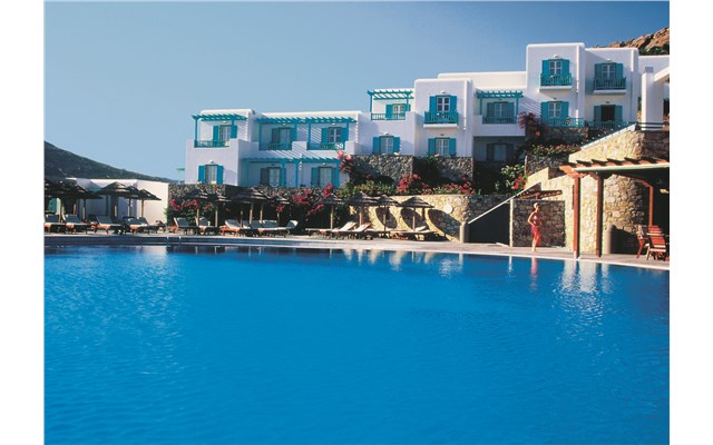 Mykonos Grand and Resort Řecko, Mykonos, Agios Ioannis, Hotel Mykonos Grand and Resort, bazén