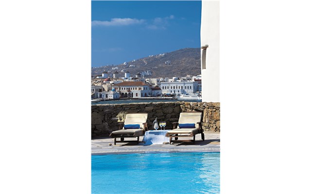 Porto Mykonos Řecko, Mykonos, Město Mykonos, Hotel Porto Mykonos, bazén