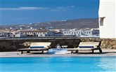 Řecko, Mykonos, Město Mykonos, Hotel Porto Mykonos, bazén Porto Mykonos