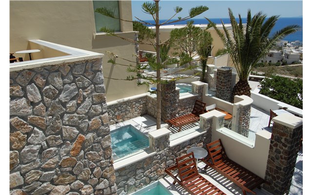 Antinea Suites and SPA Řecko, Santorini, Kamari, Hotel Antinea