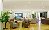 Řecko, Rhodos, Kallithea, Hotel Eden Roc, salonek Eden Roc