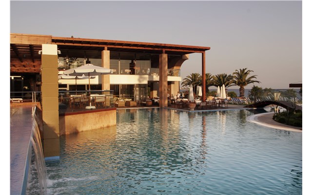 Oceanis Řecko, Rhodos, Ixia, Hotel Oceanis, bazén