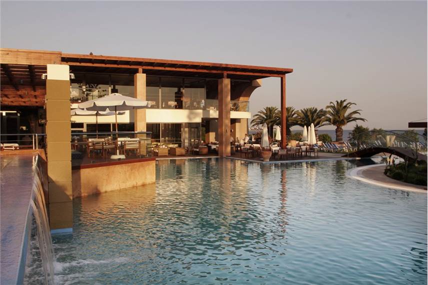 Řecko, Rhodos, Ixia, Hotel Oceanis, bazén Oceanis