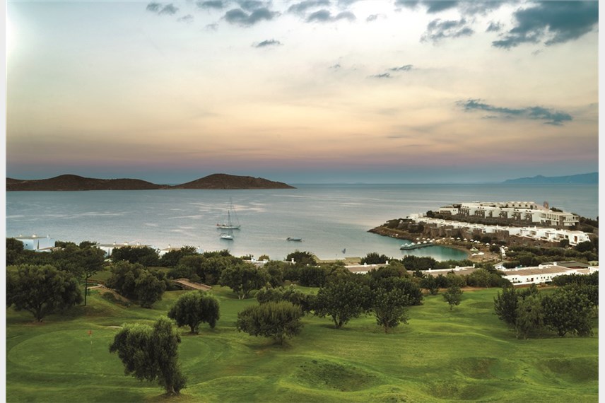 Řecko, Kréta, Elounda, Hotel Porto Elounda Resort, golfové hřiště Porto Elounda Golf and SPA Resort