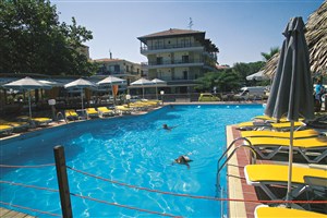Řecko, Olympská riviéra, Nei Pori, Hotel Afrodita, bazén