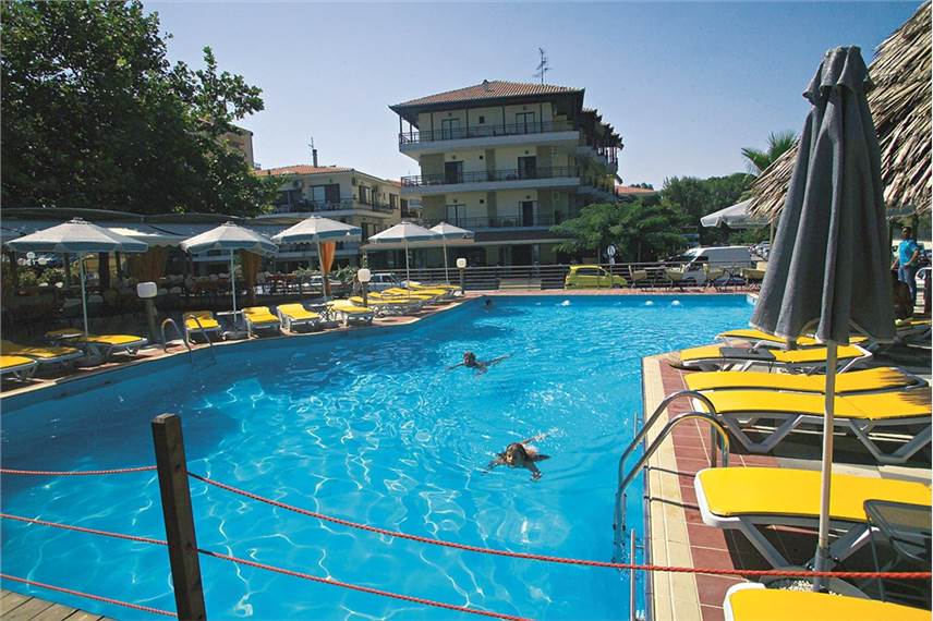 Řecko, Olympská riviéra, Nei Pori, Hotel Afrodita, bazén Afrodite