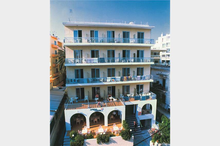 Řecko, Rhodos, Město Rhodos, Hotel Africa Africa