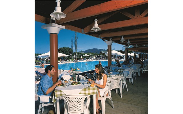 Apollo Beach Řecko, Rhodos, Faliraki, Hotel Apollo Beach, restaurace