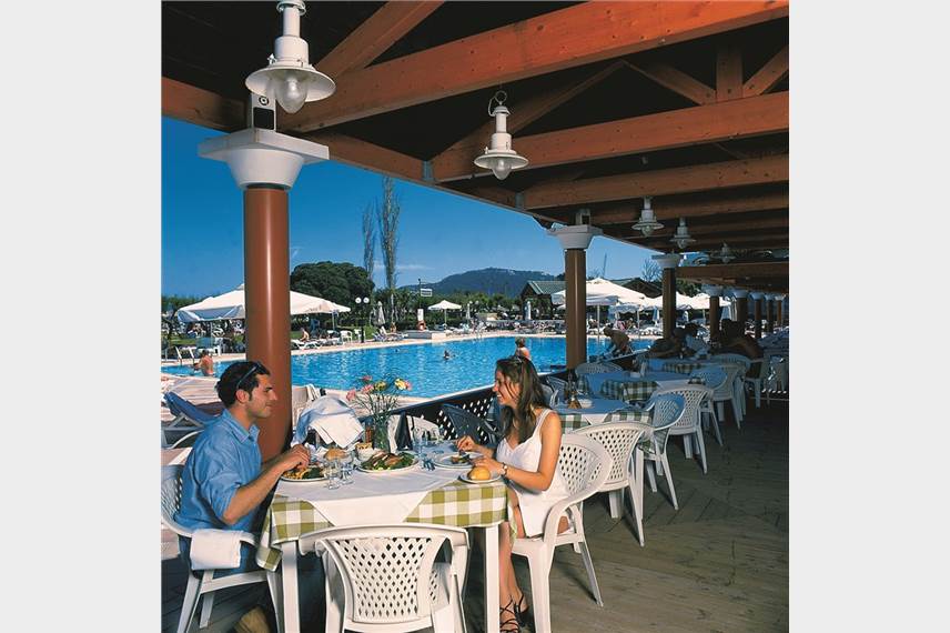 Řecko, Rhodos, Faliraki, Hotel Apollo Beach, restaurace Apollo Beach