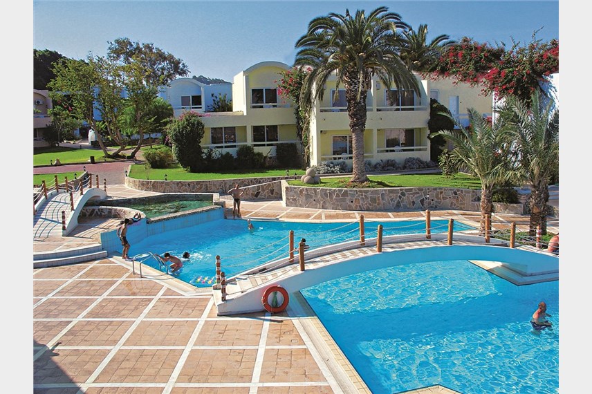 Řecko, Rhodos, Ixia, Hotel Avra Beach, bazén Avra Beach