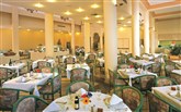 Řecko, Rhodos, Lindos, Hotel Iberostar Lindos Royal, hlavní restaurace Iberostar Lindos Royal