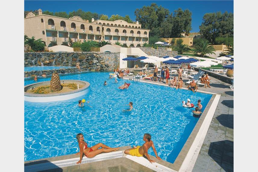 Řecko, Rhodos, Lindos, Hotel Iberostar Lindos Royal, bazén Iberostar Lindos Royal
