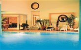 Řecko, Rhodos, Město Rhodos, hotel Mediterranean, vnižřní bazén Mediterranean