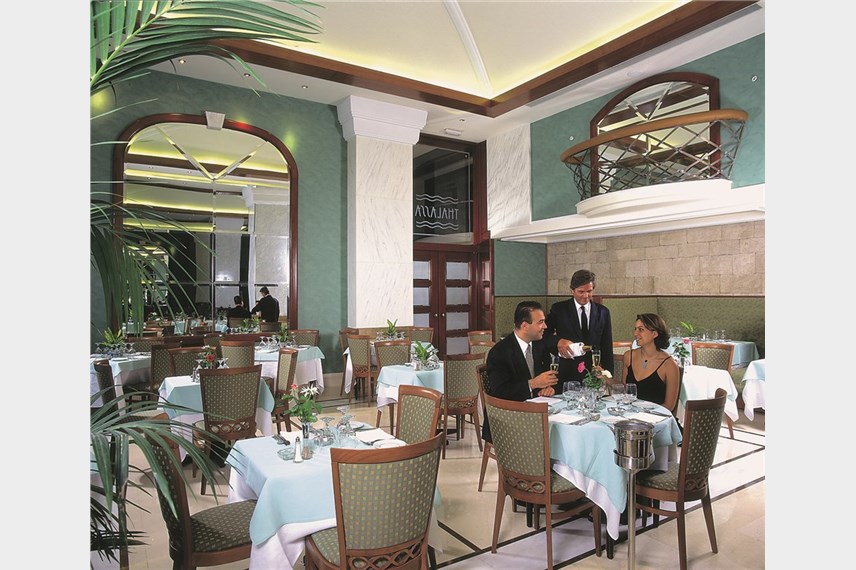 Řecko, Rhodos, Město Rhodos, Hotel Meditarranean, restaurace Mediterranean