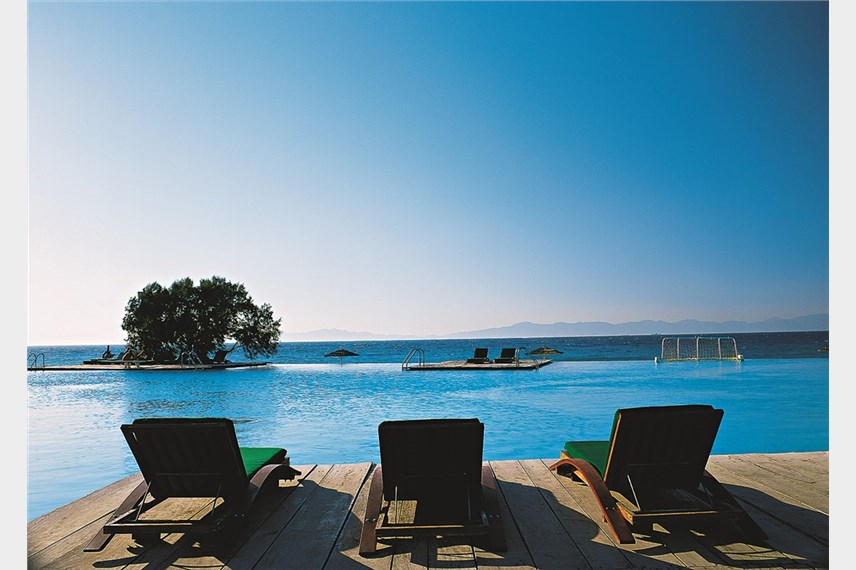 Řecko, Rhodos, Ixia, Hotel Miramare Wonderland, bazén Miramare Park Suites and Villas