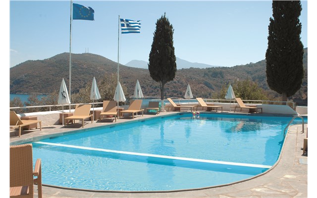 Kerveli Village Řecko, Samos, Kerveli, hotel Kerveli Village, bazén