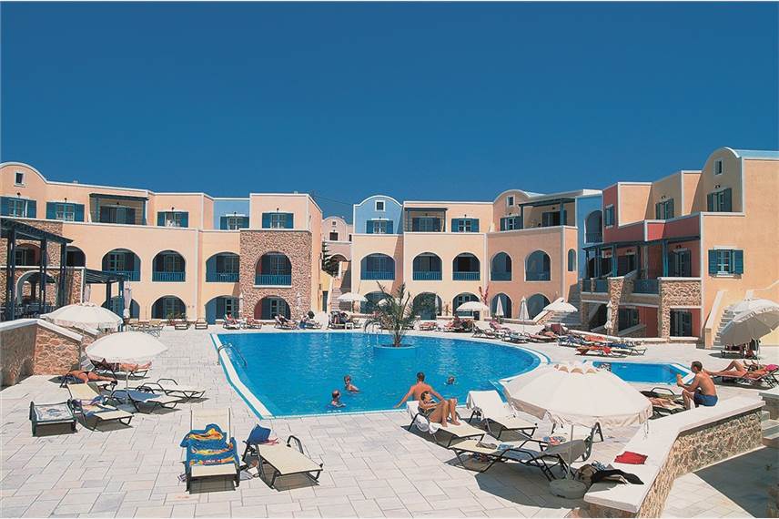 Řecko, Santorini, Kamari, Hotel Aegean Plaza Aegean Plaza