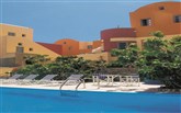 Řecko, Santorini, Imerovigli, Merovigla Studios, bazén Merovigla Studios
