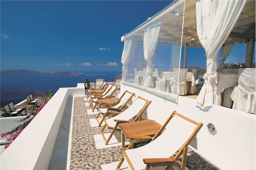 Řecko, Santorini, Imerovigli, Pantheon Villas Pantheon Villas