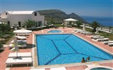 Řecko, Santorini, Imerovigli, Pantheon Villas, bazén Pantheon Villas