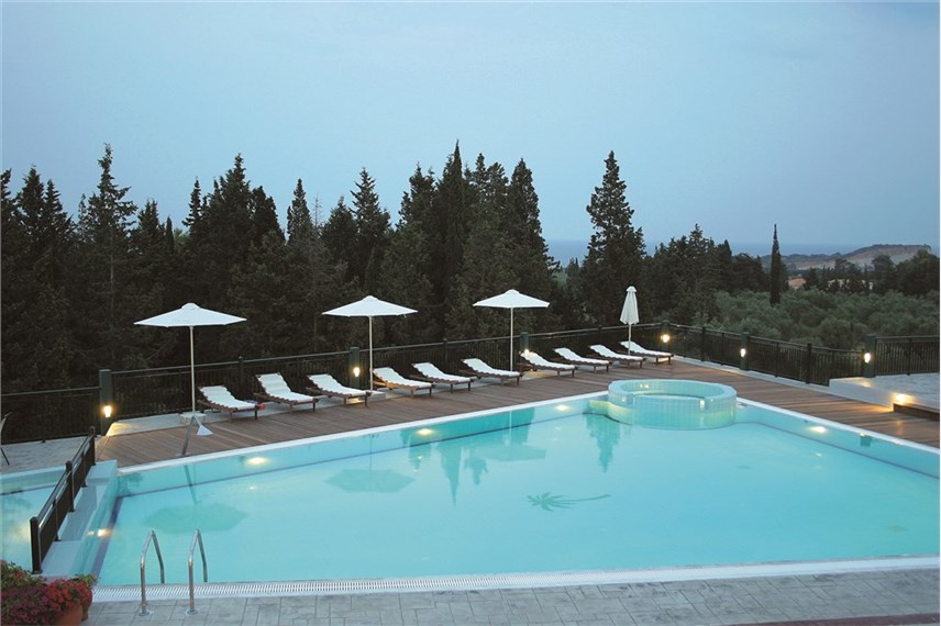 Řecko, Zakynthos, Vassilliki, Belvedere Suites, bazén Belvedere Suites
