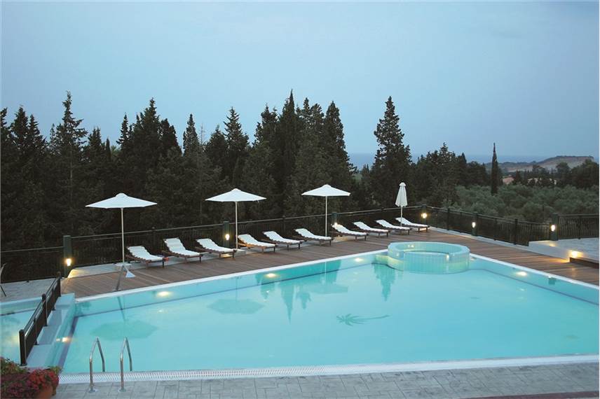 Řecko, Zakynthos, Vassilliki, Belvedere Suites, bazén Belvedere Suites