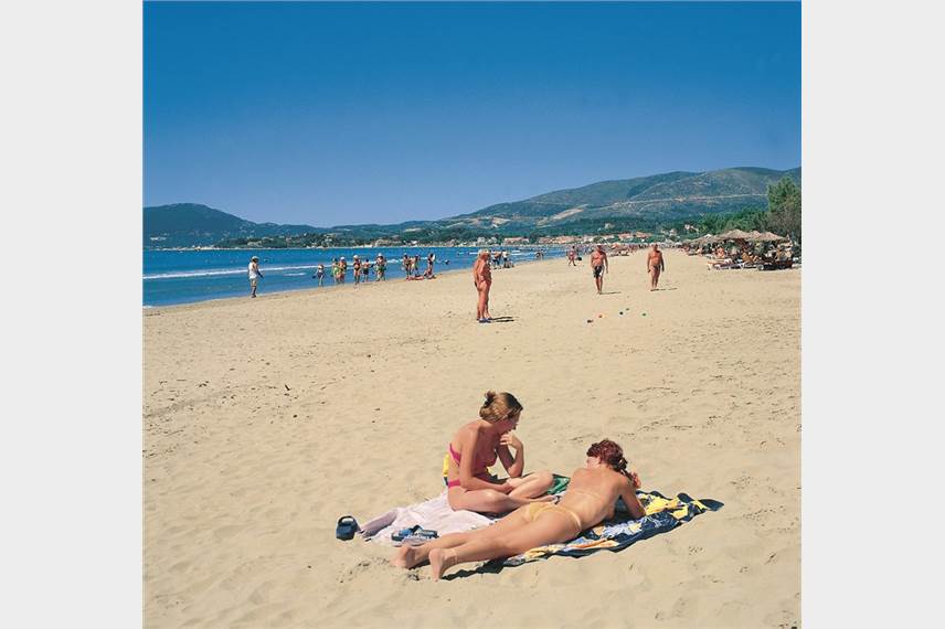 Řecko, Zakynthos, Laganas, Hotel Louis Zante Beach, pláž Louis Zante Beach