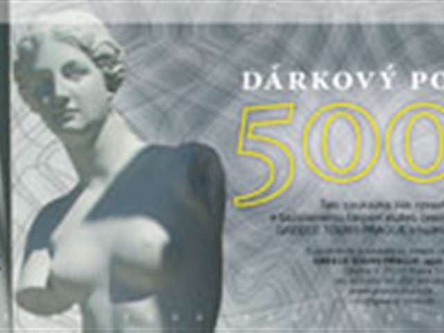 Dárkové poukazy - Dovolená Řecko