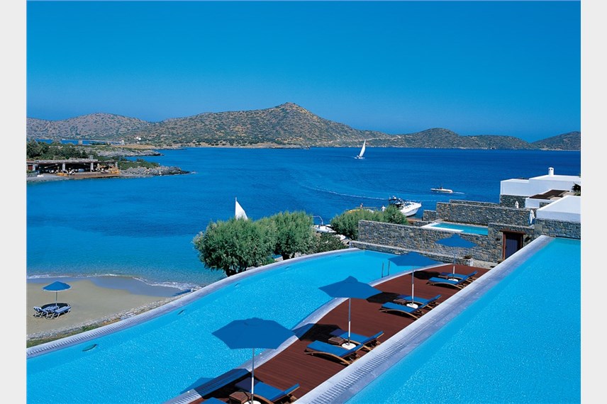Řecko, Kréta, Elounda, Hotel Elounda Bay, Superior bungalovy se sdíleným bazénem Elounda Bay Palace