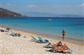 Ostrov Korfu - pláž