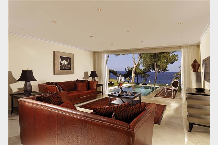 Řecko, Kréta, Agia Pelagia, Hotel Capsis Out of the Blue Divine Thalassa, mezonet s privátním bazénem Out of the Blue Capsis Elite Resort / Divine Thalassa / Exclusive collection