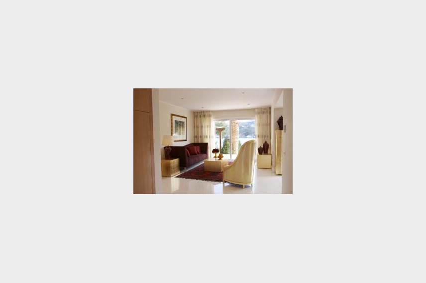 Řecko, Kréta, Agia Pelagia, Hotel Capsis Out of the Blue Oh! All suite hotel, 2 bedroom Maisonette with private pool-living room Out of the Blue Capsis Elite Resort / Oh! Suites / Exclusive collection