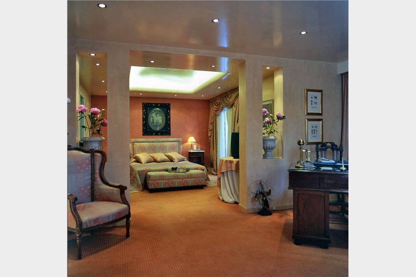 Řecko, Kréta, Agia Pelagia, Hotel Capsis Out of the Blue Ruby Red Regal, Presidental suite bedroom Out of the Blue Capsis Elite Resort / Ruby Red Regal