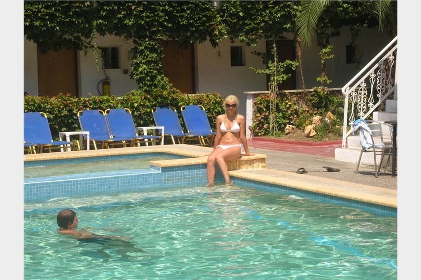 Řecko, Chalkidiki, Hanioti, Hotel Olympic Kosmas, bazén Olympic Kosmas